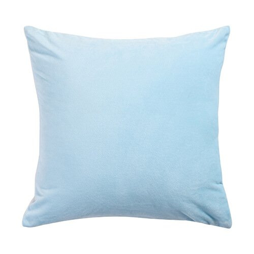 BestSub plyšová obliečka na vankúš 40 x 40 cm na sublimáciu - modrá