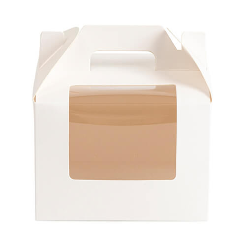 Gaveæske med vindue til sublimering - 15 x 15 x 16 cm