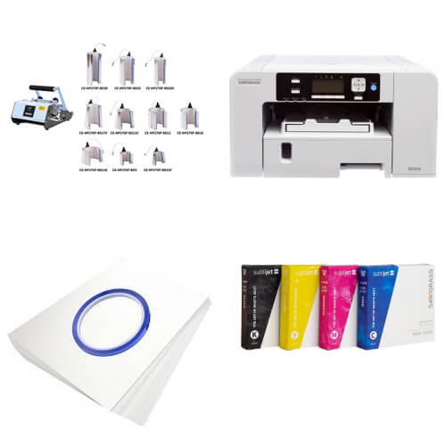 Sawgrass Virtuoso SG500 Mug Printer Kit + Elite Pro 10 in 1 Model for Sublimation