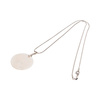 Pendentif en coquille sur une chaîne pour la sublimation - cercle