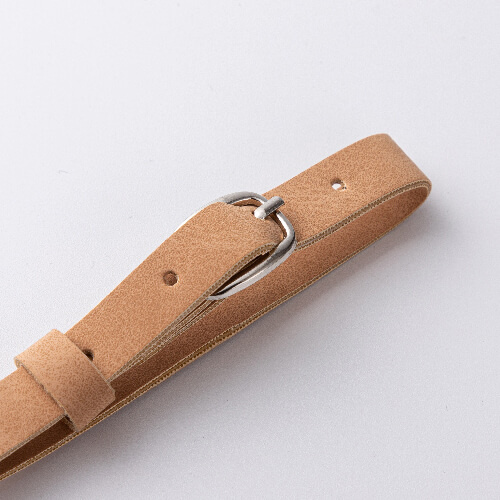 Leren bagagelabel / AirTag etui voor sublimatie - bruin