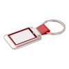 Rotary keychain for sublimation keys - rectangle on the red bar