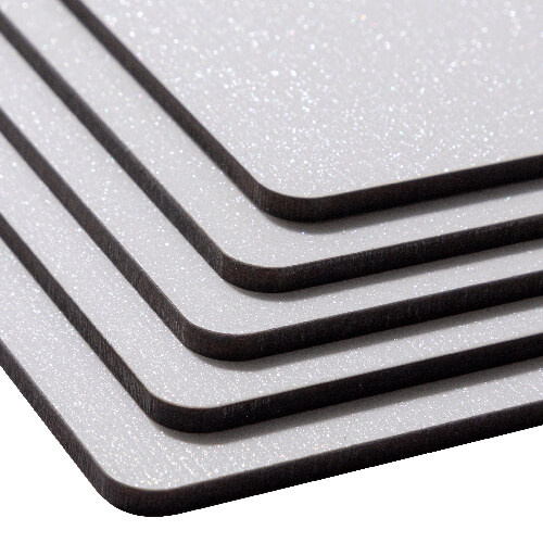 Premium double-sided fiberboard sheet for sublimation 120 x 120 cm - white