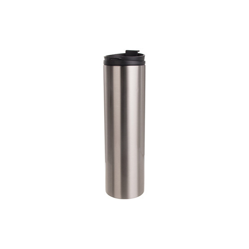 600 ml nerezová fľaša na sublimáciu - strieborná