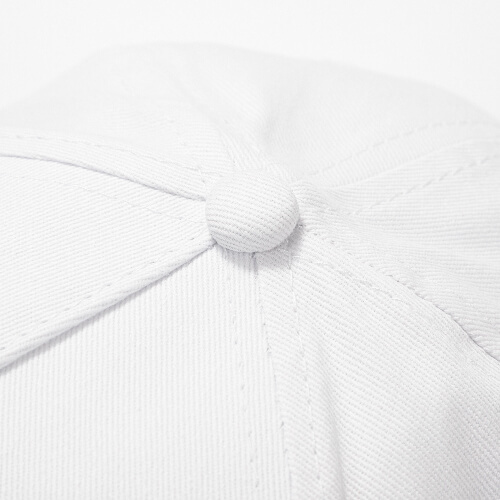 Casquette de baseball en coton pour DTF et transfert thermique - blanc