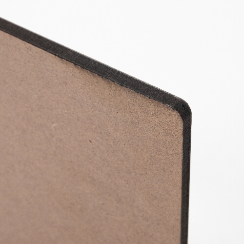 Kiudplaat sublimatsiooni jaoks 20 x 20 x 0,6 cm - 2 tk. - helepruun selg