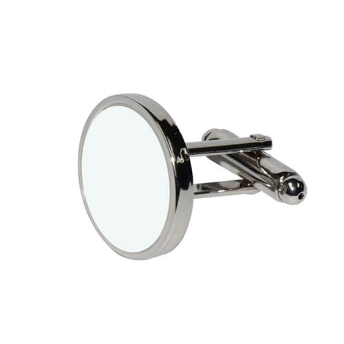 Bouton de manchette disque Sublimation Transfert Thermique