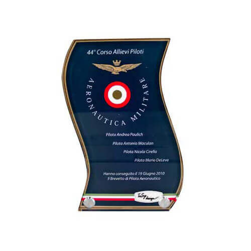 ONDA akril szobrocska 15 x 21 cm szublimációra