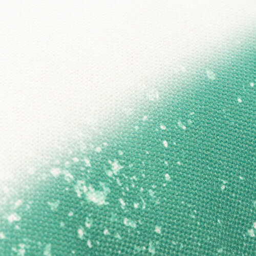 Pellavainen tyynynpäällinen 40 x 40 cm Valkaistu Starry Green sublimaatiota varten