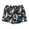 Sublimatie strandshort voor heren - papegaaien