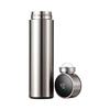 450 ml thermos flask with temperature display for sublimation - silver