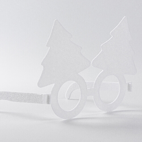 Sublimatie vilten glazen - kerstboom