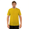Basic kortærmet T-shirt til sublimering - Gul