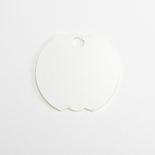 Acryl naambadge voor 1200 ml mok voor sublimatie - knop