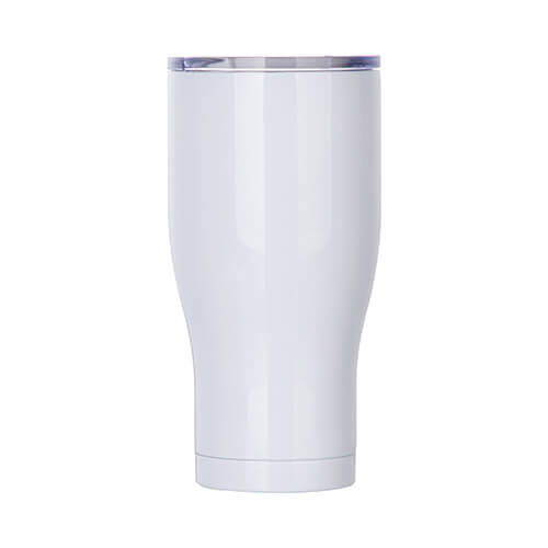 Rostfri mugg 950 ml för sublimering - vit