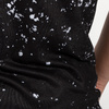 T-Shirt Cotton-Like Bleached Starry Black for sublimation