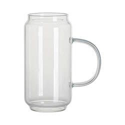 400 ml lasi, jossa on reunus sublimaatiota varten