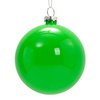 Christmas tree bauble Ø 7.8 cm for sublimation - glossy green