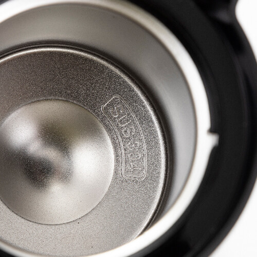 Termokande i rustfrit stål 1200 ml til sublimering - hvid