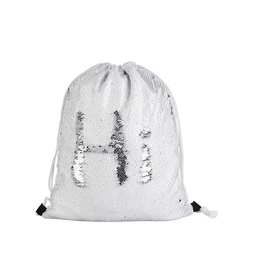 Set de 2 bolsas con lentejuelas 36 x 45 cm para imprimir