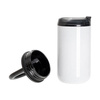Bärbar 400 ml mugg för sublimering - vit