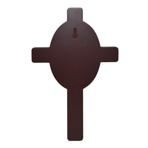 Fotografski okvir križ z elipso 10 x 14,5 cm sublimacijski toplotni prenos