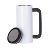 360 ml mug with a plastic sublimation handle - white