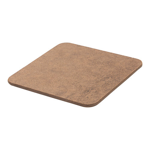Podložka pod hrnček z drevovláknitej lepenky na sublimáciu - 9,5 x 9,5 cm