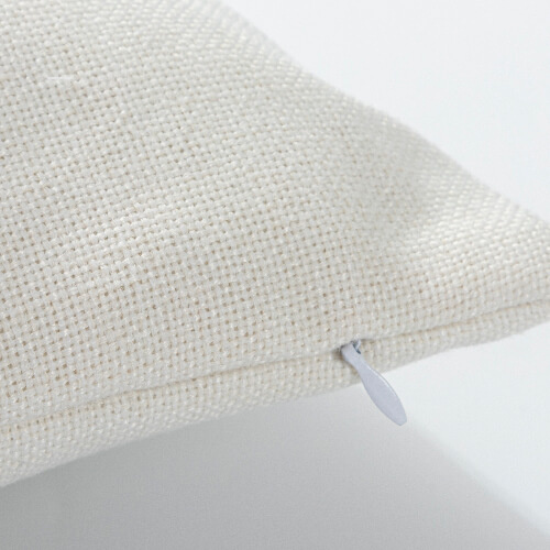 Linen pillowcase 40 x 40 cm with a zipper for sublimation