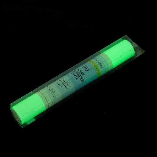 Luminescent flex folija - bijela sa zelenim sjajem