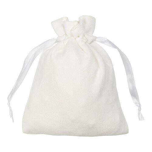 Pluche zak 15 x 19 cm voor sublimatie