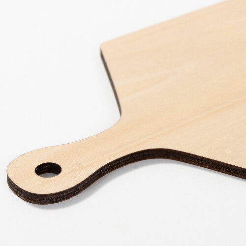 Multiplex snijplank voor sublimatie - 14,5 x 22 cm