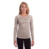 Solar langærmet t-shirt til sublimering til kvinder - Athletic Grey