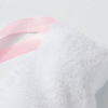 2000 ml long sublimation hot water bottle cover - white