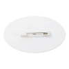 Acryl badge 7,6 x 4,5 cm voor sublimatie - ovaal