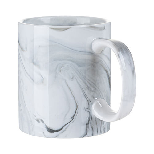 Mug 330 ml for sublimation - gray marble