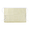 Canvas sublimation apron - cream with light green stripes