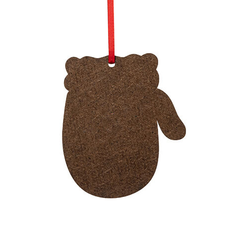 Enkelzijdige MDF hanger voor sublimatie - handschoen