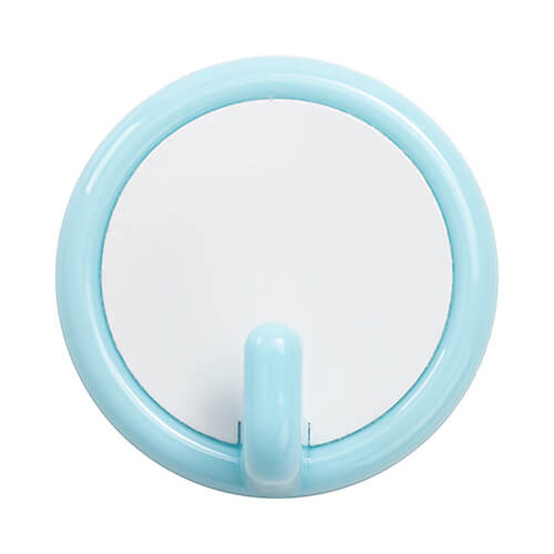 A small plastic hanger for sublimation - blue circle