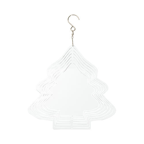 Wind Spinner 20 cm til sublimering - juletræ