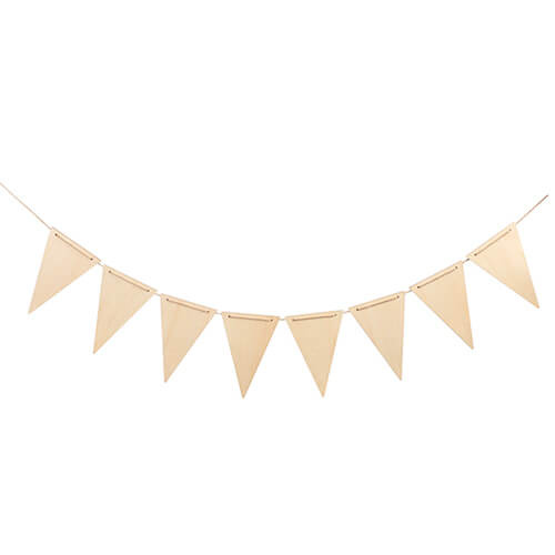 Plywood wall decoration for sublimation - 8 triangles