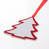 Metalen kerstboomlabel voor sublimatie - Kerstboom