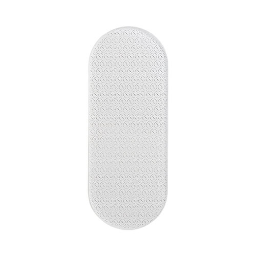 Lime à pied en verre pour la sublimation - rectangle avec coins arrondis