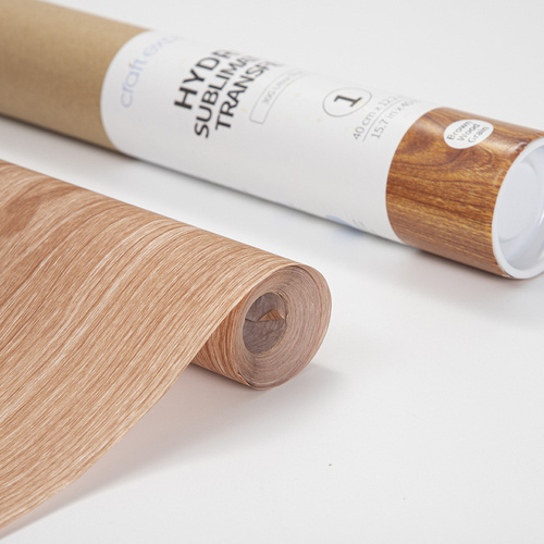 Craft Express hidrosublimācijas plēve - Brūna koka tekstūra