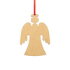 Houten kerstboomhanger voor sublimatie - engel