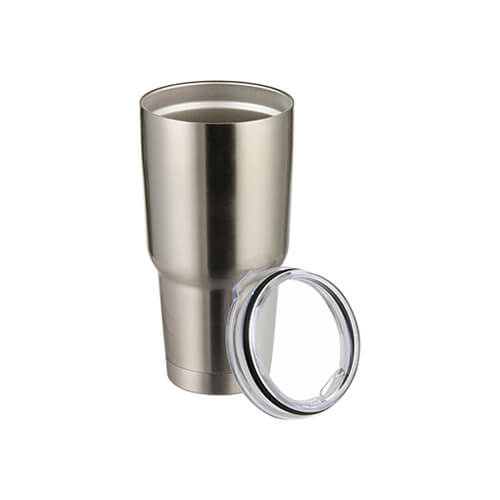 850 ml thermische beker voor sublimatie - zilver