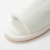 Pantuflas de adulto con empeine largo para sublimar - suela blanca