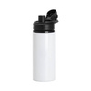 Bouteille d'eau en aluminium 600 ml pour sublimation