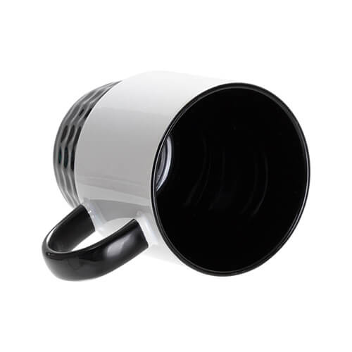 Pinottava muki 300 ml sublimaatiota varten - musta