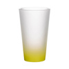 450 ml matteret glas til sublimering - limegrøn gradient